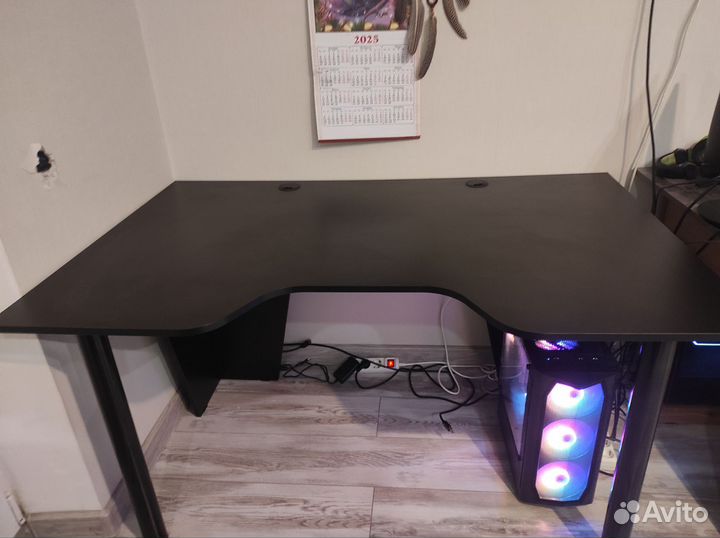 Стол компьютерный Мастер Форсаж-2 черный