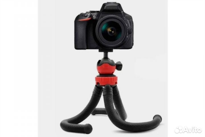 Гибкий штатив octopus для фото и видео