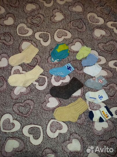 Одежда для дома, колготки новые и б/у, носки