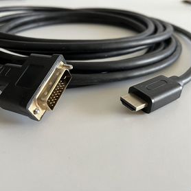 Кабель hdmi - DVI-D 5 метров