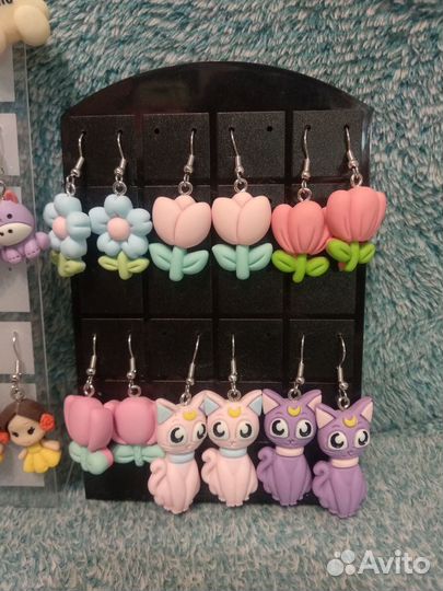 Серьги ручной работы