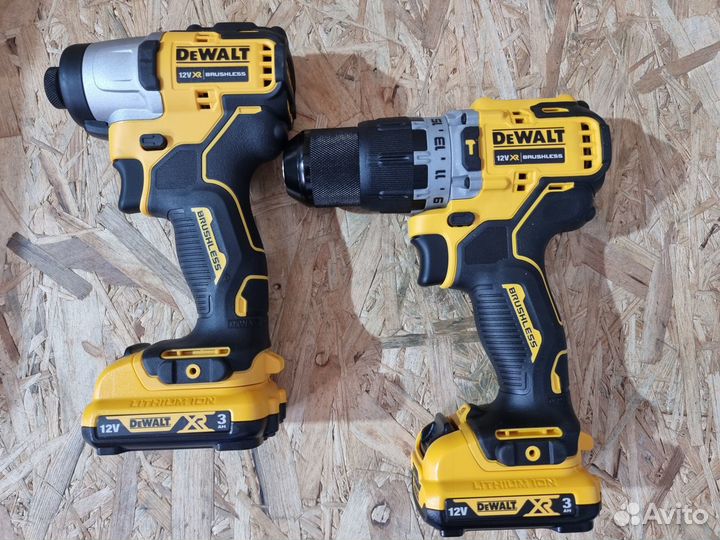 Бесщеточный двойной комплект Dewalt DCK2111L2T