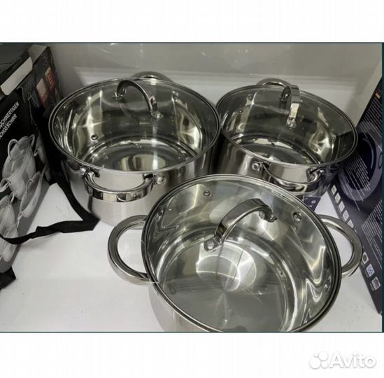 Кастрюля из нержавейки