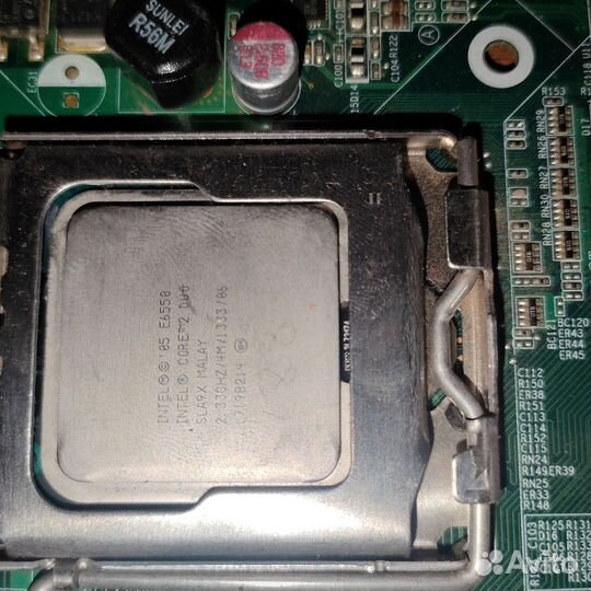 Материнская плата комплект 775