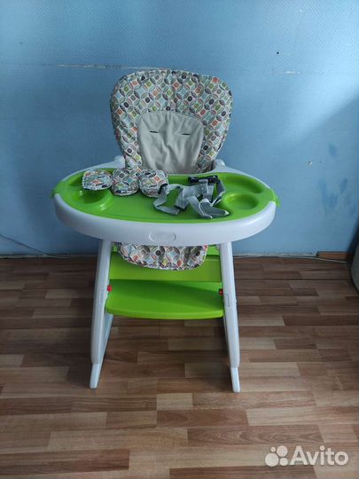 Студл для кормления 2в1 Babyton City green