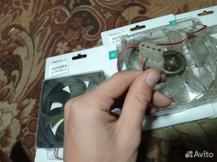 Корпусные вентиляторы 120мм