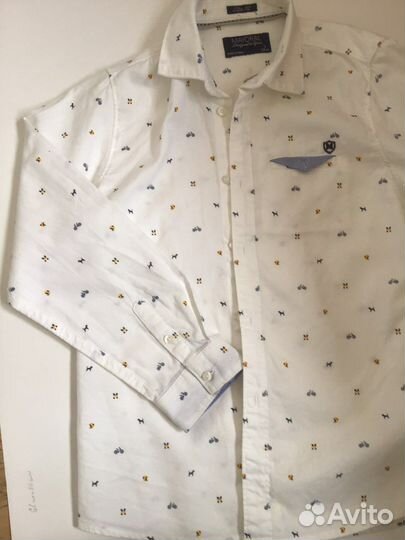 Рубашка Mayoral на мальчика 7 лет, 122 см