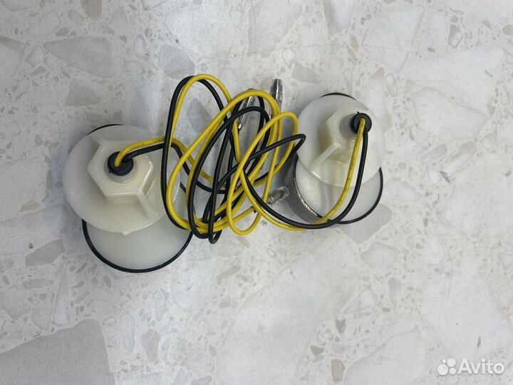 Поворотники капельки встраиваемые kawasaki темный