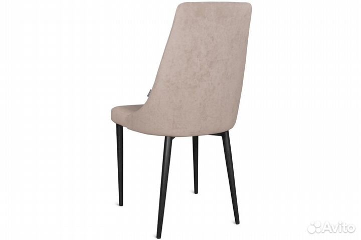 Andre Стул Brendy smoke №04 (латте) /Чёрный ткань