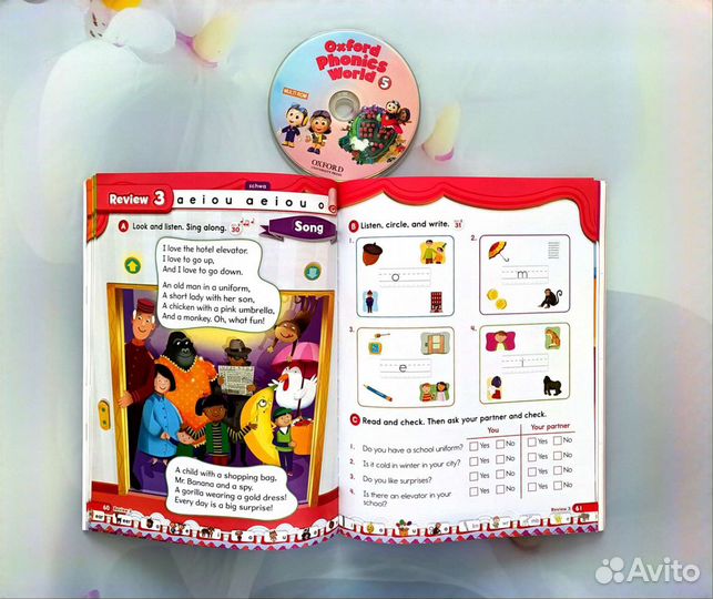 Oxford Phonics World 5 + cdновый