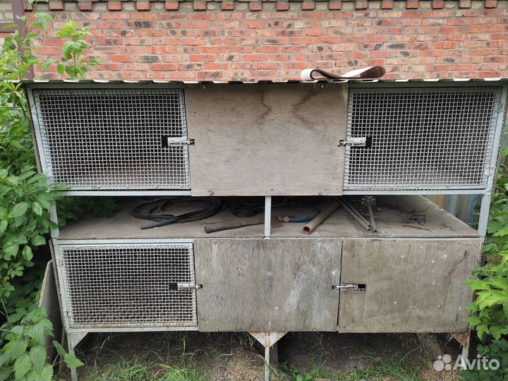 Клетка для нутрий, кроликов