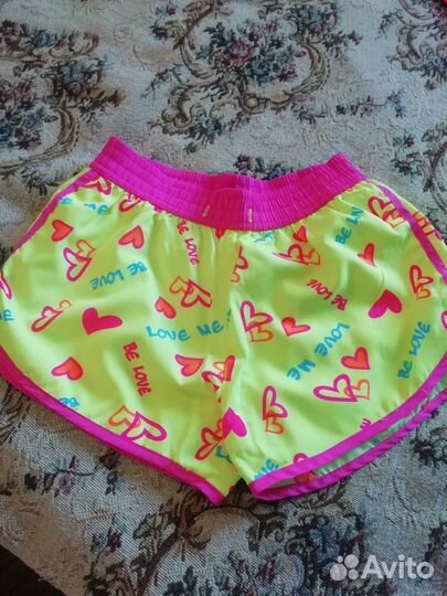 Купальник для девочки и шорты 2 шт