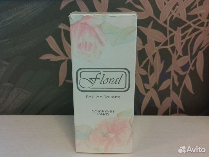 Туалетная вода женская цветочная 90-е годы