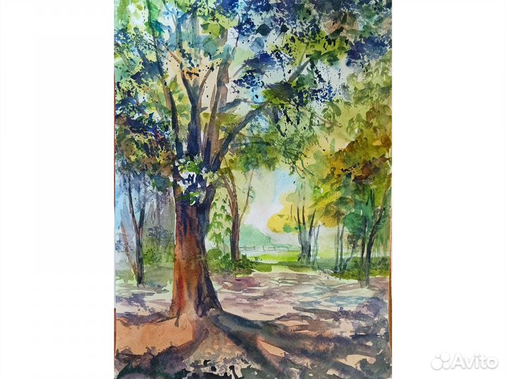 Картина Акварель Летний день А4