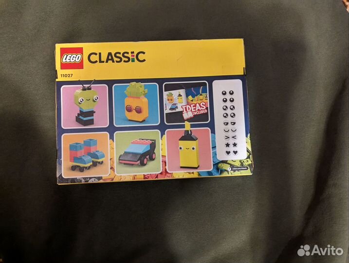 Lego Classic 11027 вмятины на коробке