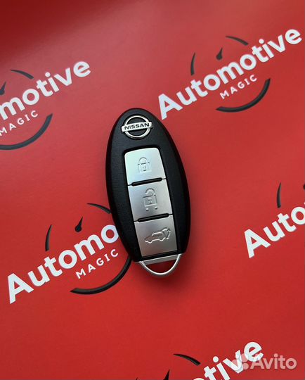Ключ Nissan Tiida, Navara, NV200, Note с привязкой