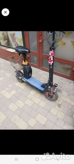 Самокат взрослый бу