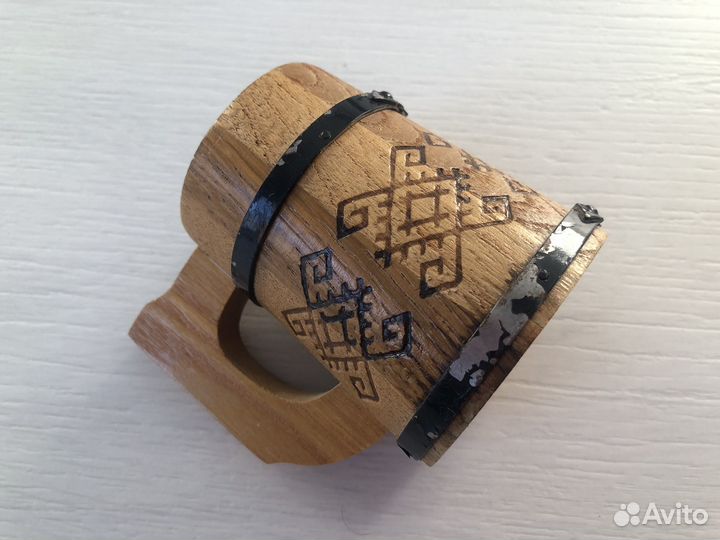 Деревянная пивная кружка из СССР