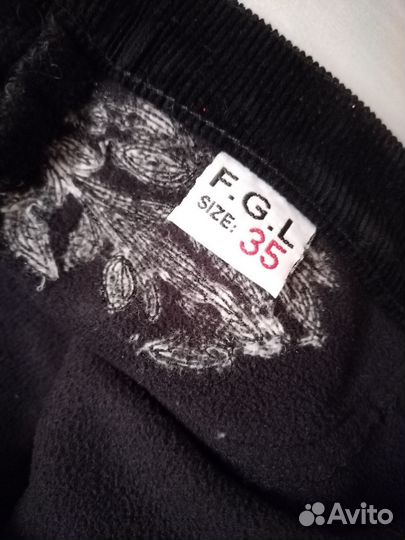 Бриджи женские вельвет на флисе