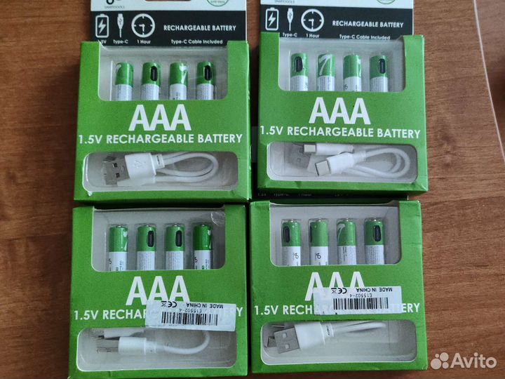 Аккумулятор литийонный 1,5В, размер ааа