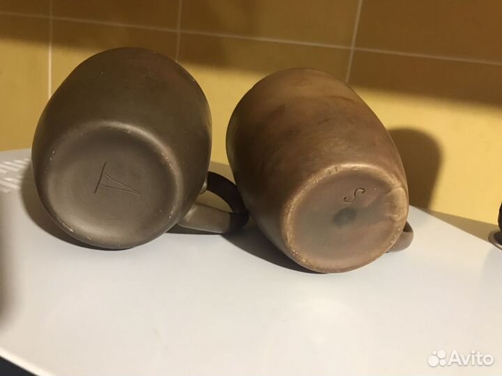 Кружки глиняные ручная работа