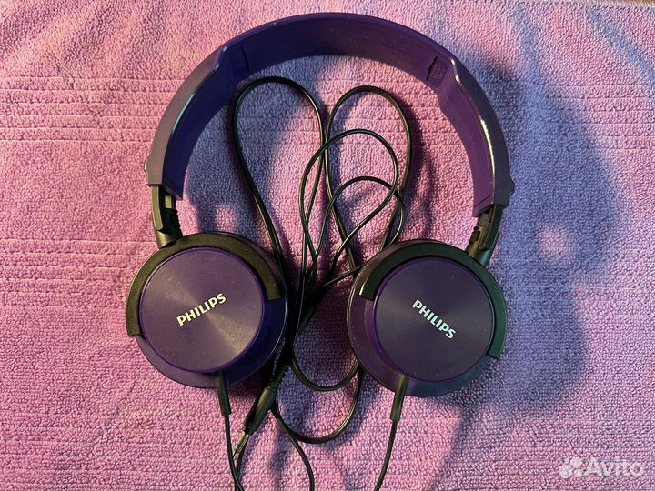Наушники philips проводные
