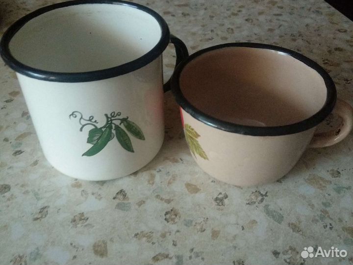 Эмалированная кружка СССР