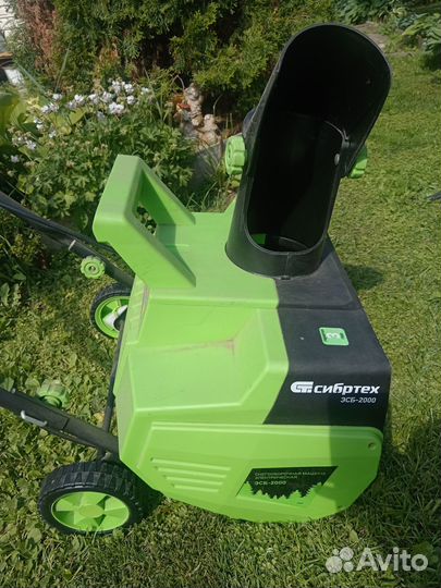 Снегоуборочная машина. Сибртех эсб-2000