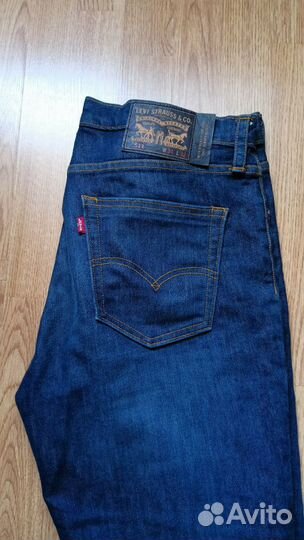 Джинсы мужские levis 511 w34 l32