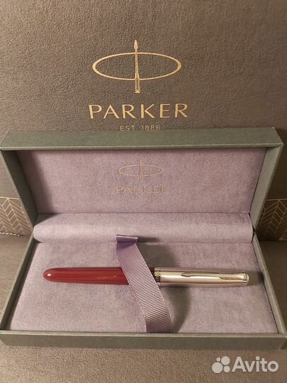 Перьевая ручка Parker 51 Core Burgundy CT F