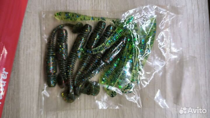 Силиконовые приманки для микроджига