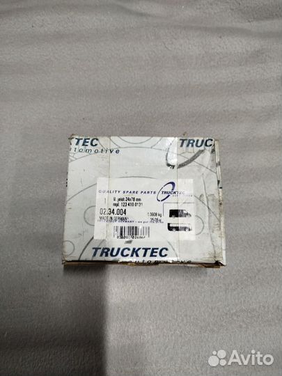 Крестовина карданного вала trucktec