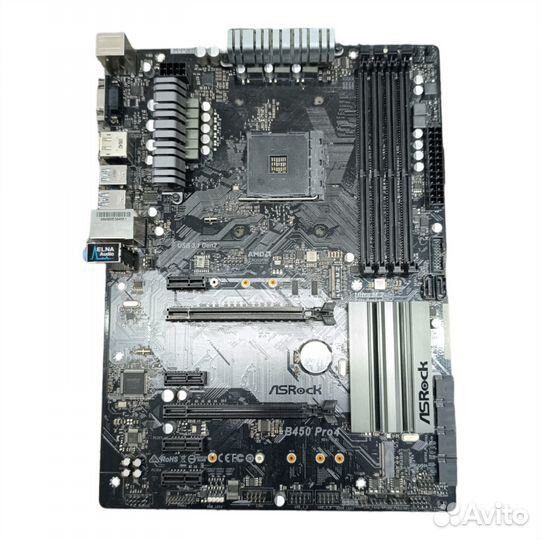 Материнская плата asrock b450m pro4