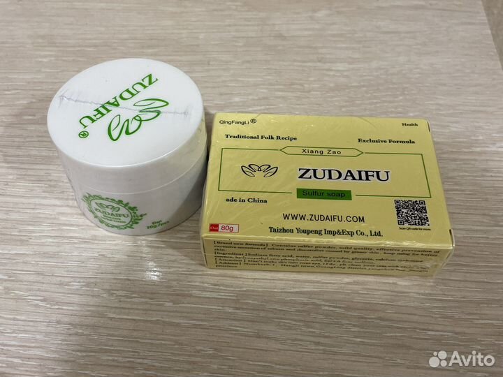 Мыло и крем zudaifu