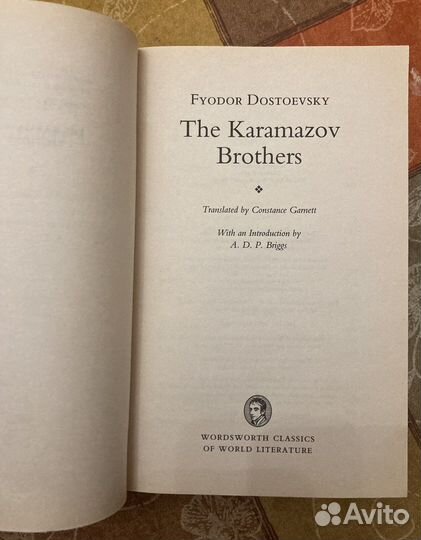 Fyodor Dostoevsky The Karamazov Brother