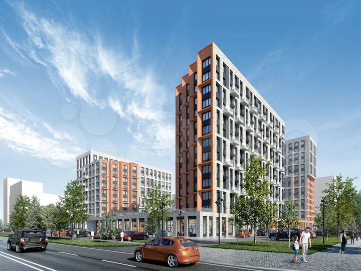 Квартира-студия, 28,5 м², 7/15 эт.