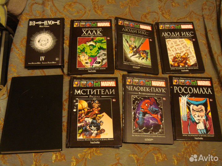 Комиксы. Бэтмен. Человек-паук. Тетрадь смерти и др