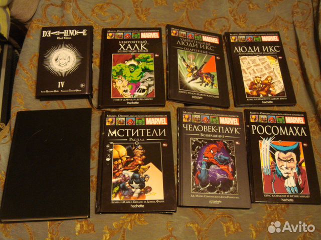 Комиксы. Бэтмен. Человек-паук. Тетрадь смерти и др