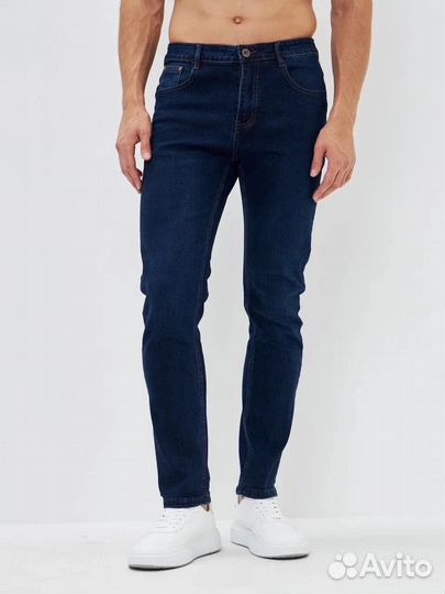 Джинсы синие, от 50 до 60 размеры
