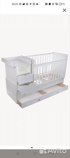 Детская кроватка Жираф (трансформер)