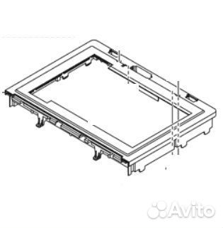 Рама сканера верхн со стеклом Xerox 3300 101N01410