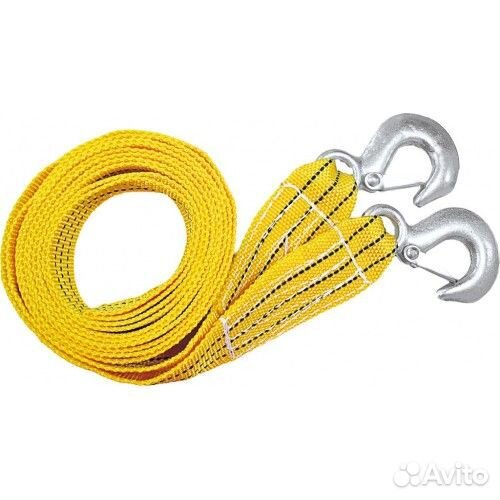Трос буксировочный лента 4 м 2000 кг