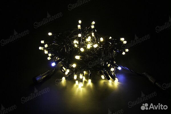 Гирлянда нить для ёлок и деревьев IP65