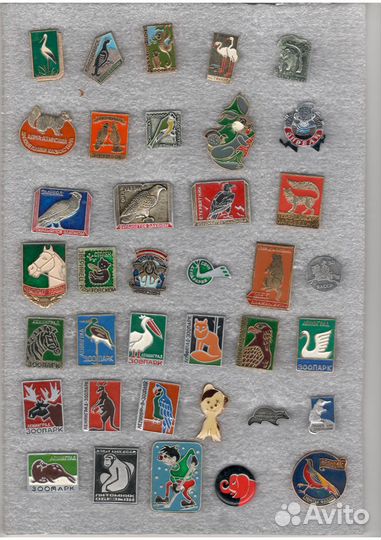 Детские значки, СССР, любимые мультфильмы