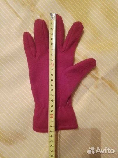 Комплект шапка, шарф и перчатки