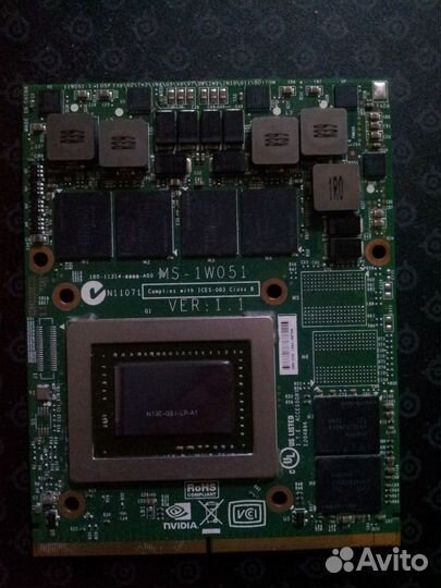 GeForce GTX 670m 3GB gddr5
