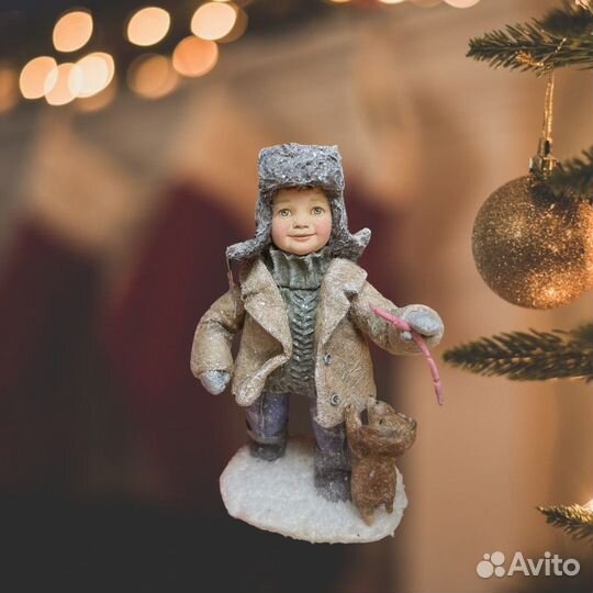 Ватная игрушка 