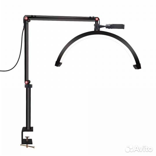 Лампа для наращивания ресниц на струбцине