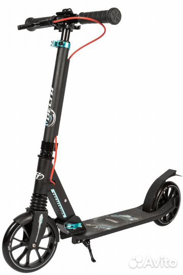 Cамокат с амортизатором и ручным тормозом TT Delta