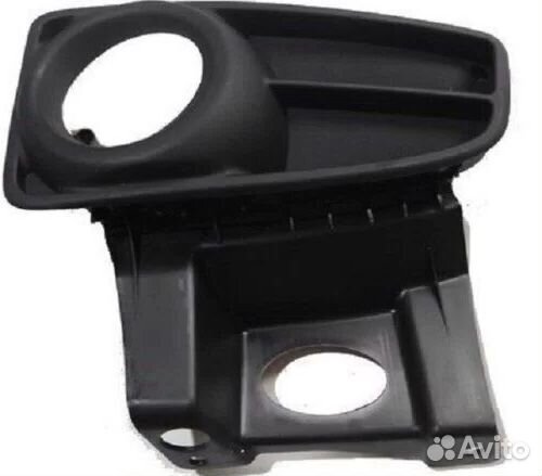 Решетка бампера левая Накладка птф Fiat Panda